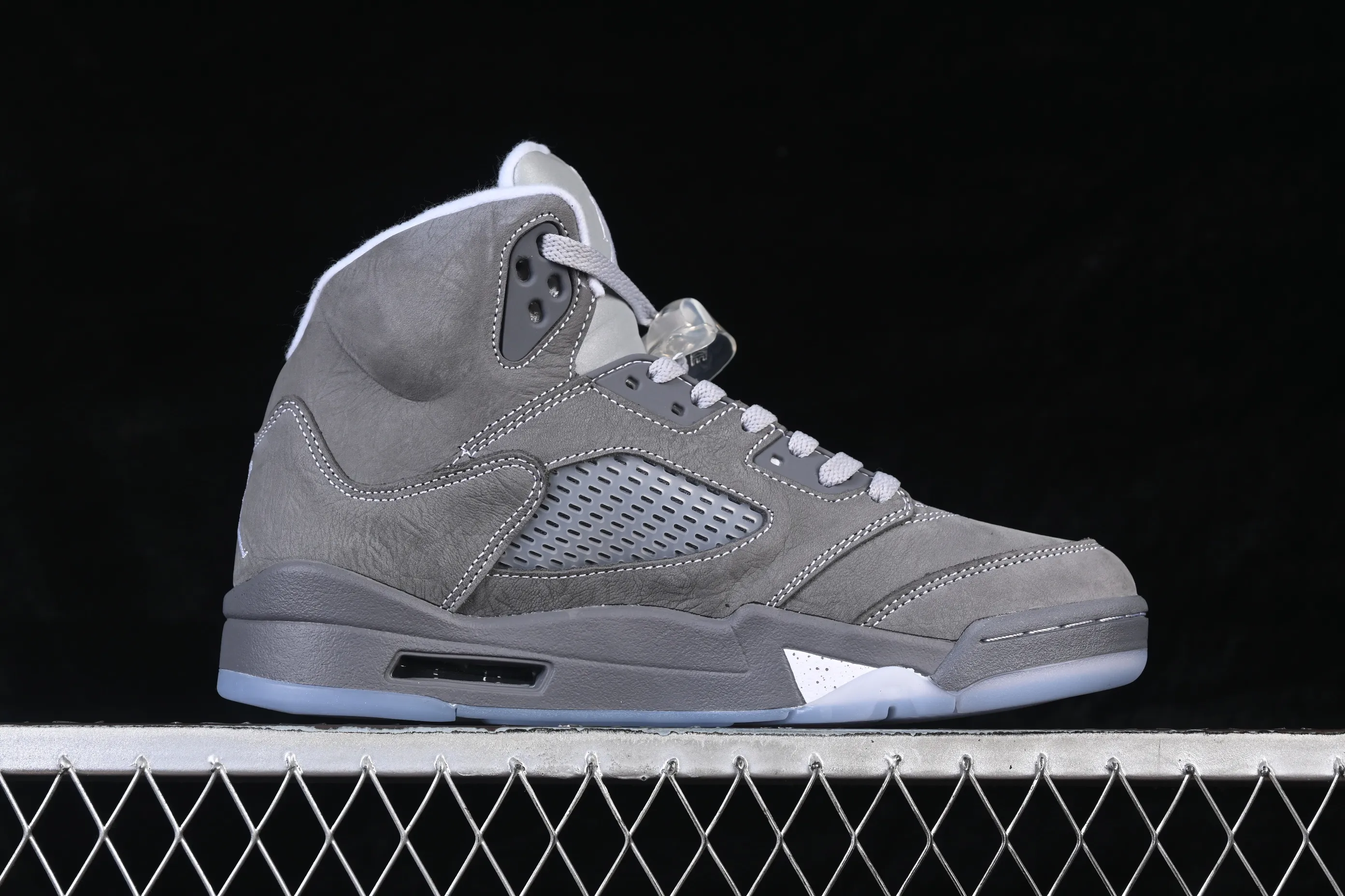 All categories Air Jordan Jordan series basketball shoes Air Jordan 5 TG version Air Jordan 5 "Wolf Grey" AJ5 Joe 5 Wolf Gray first layer basketball shoes DD0587-002